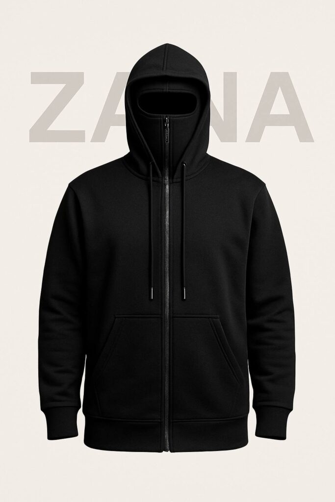 ZANA BALACLAVA BLACK NINJA HOODIE